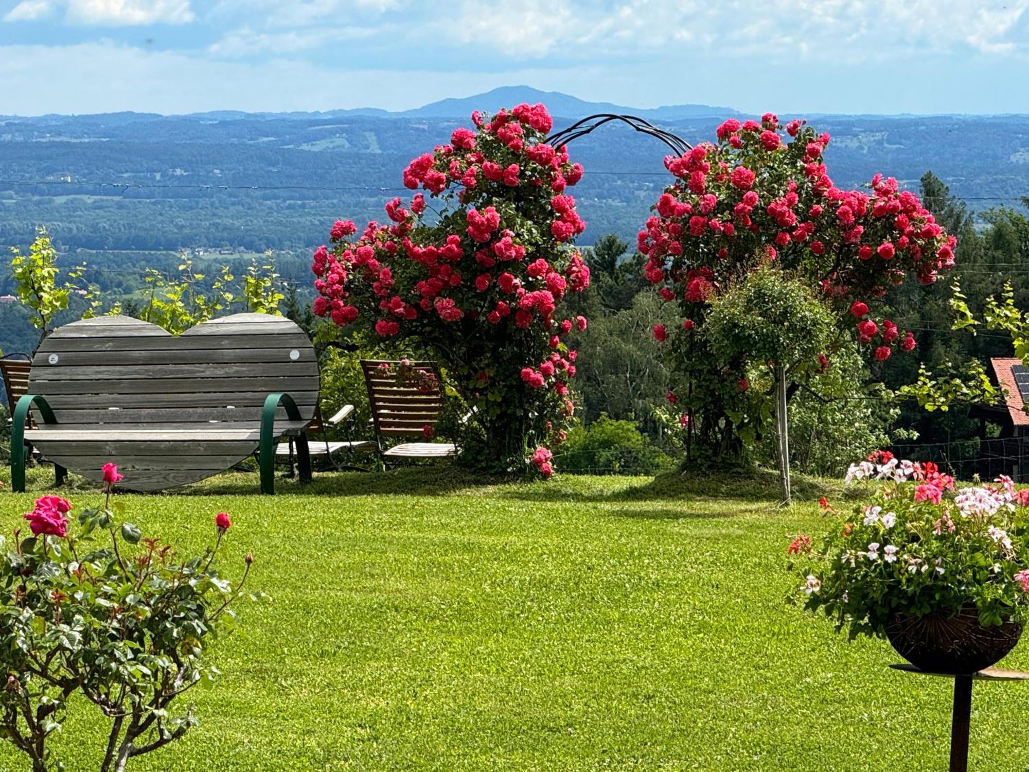 Panoramahotel Steirerland Kitzeck im Sausal Exterior foto